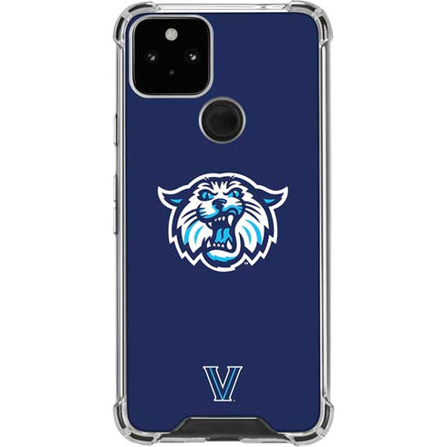 Villanova University V Initial Google Pixel 5 Clear Case